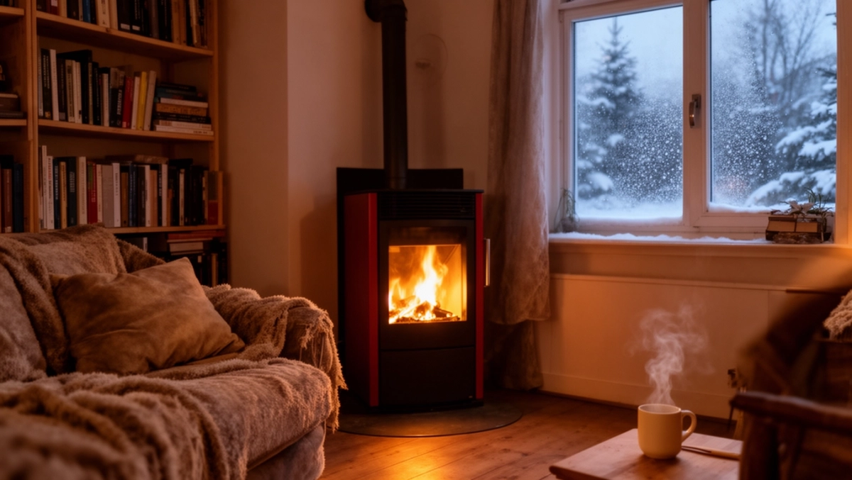 Piec na pellet do mieszkania 40m2