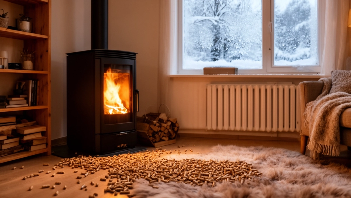 Piec na pellet do mieszkania 50m2