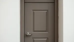 Jaki kolor drzwi wejściowych do mieszkania w bloku