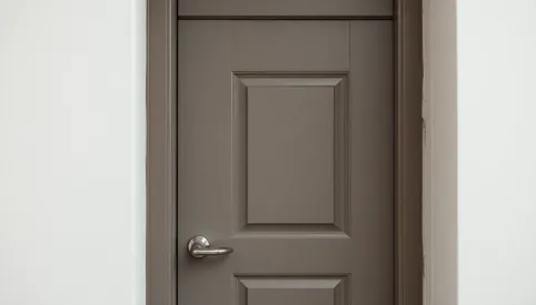 Jaki kolor drzwi wejściowych do mieszkania w bloku