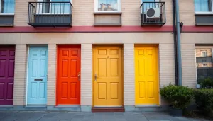 Jaki kolor drzwi zewnętrznych do mieszkania