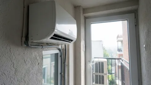 Montaż klimatyzacji w mieszkaniu w bloku