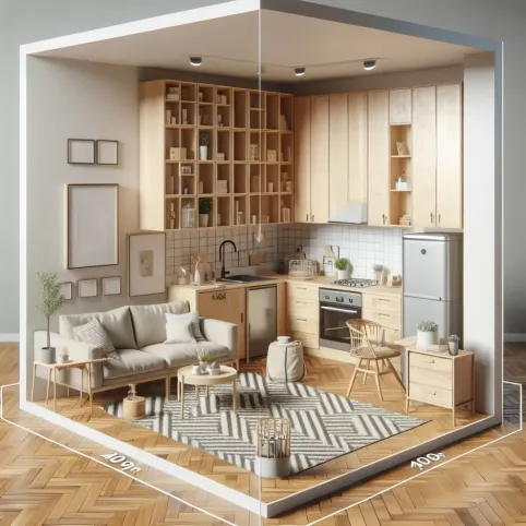 Najtańsze wykończenie mieszkania 40 m2