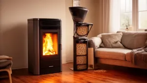 Piec na pellet do mieszkania 70m2